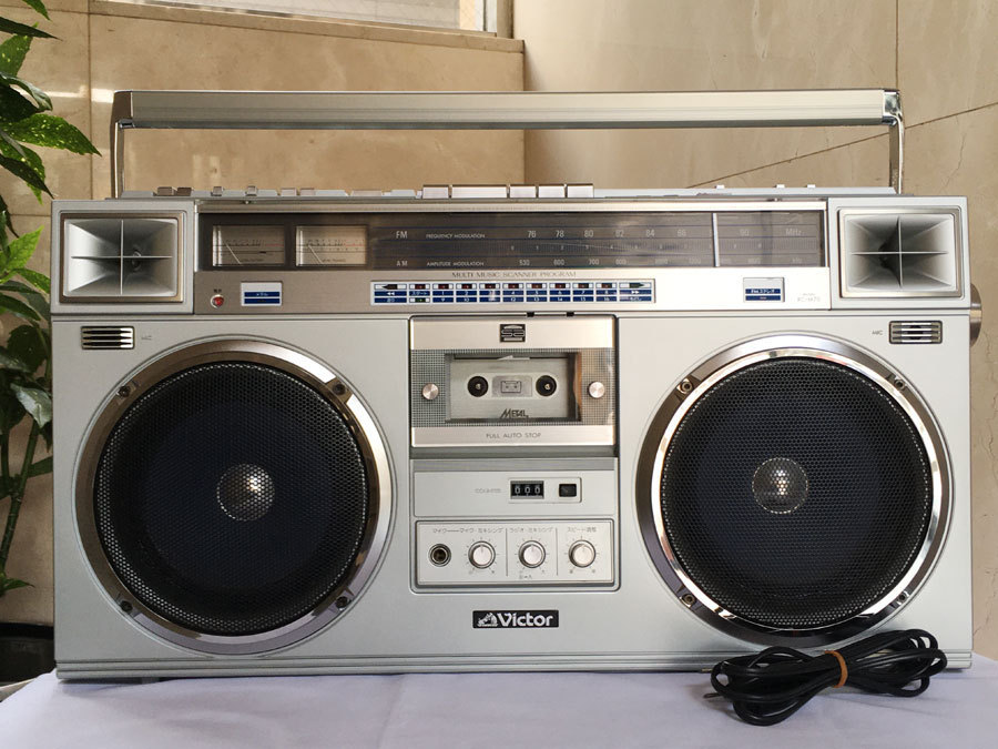 希少 Victor RC-M70 AMステレオラジオカセットレコーダー FM