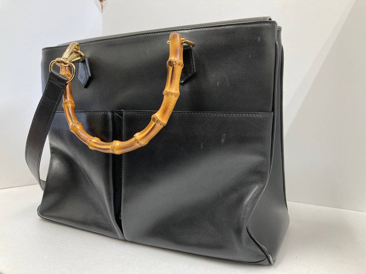 GUCCI グッチ バンブー 2WAY (ショルダーバッグ、 ハンドバッグ