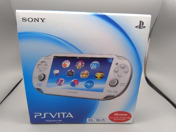 PlayStation®Vita クリスタル・ホワイト 3G Wi-Fiモデル…