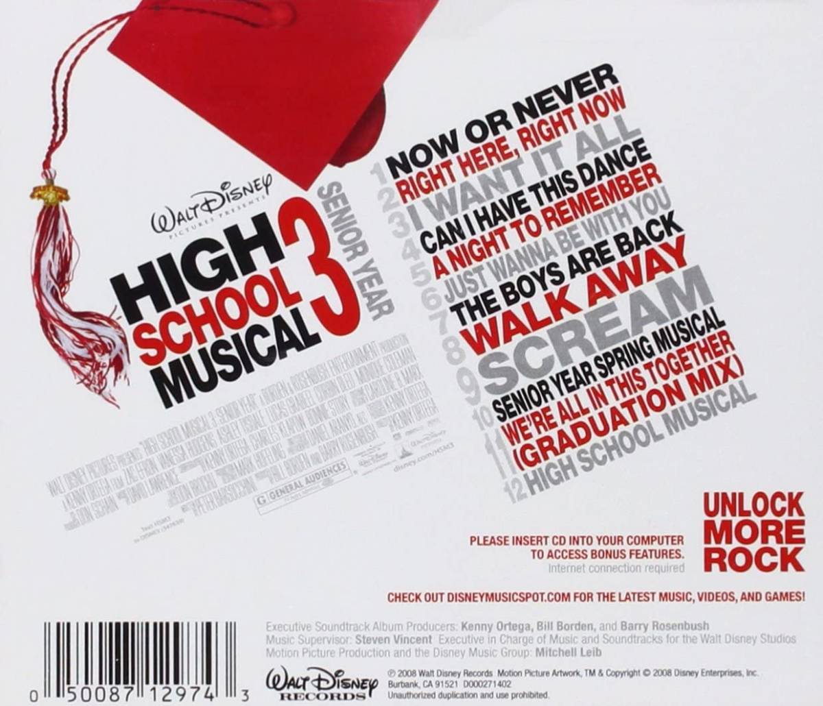 High School Musical 3: Senior Year ザック・エフロン 輸入盤CD_画像2