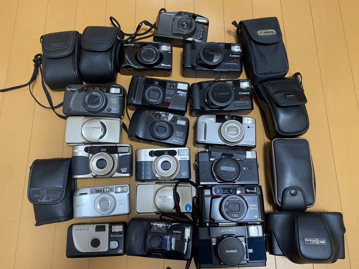 フィルムカメラ 20台セット ① ニコン キャノン ペンタックス オリンパス-