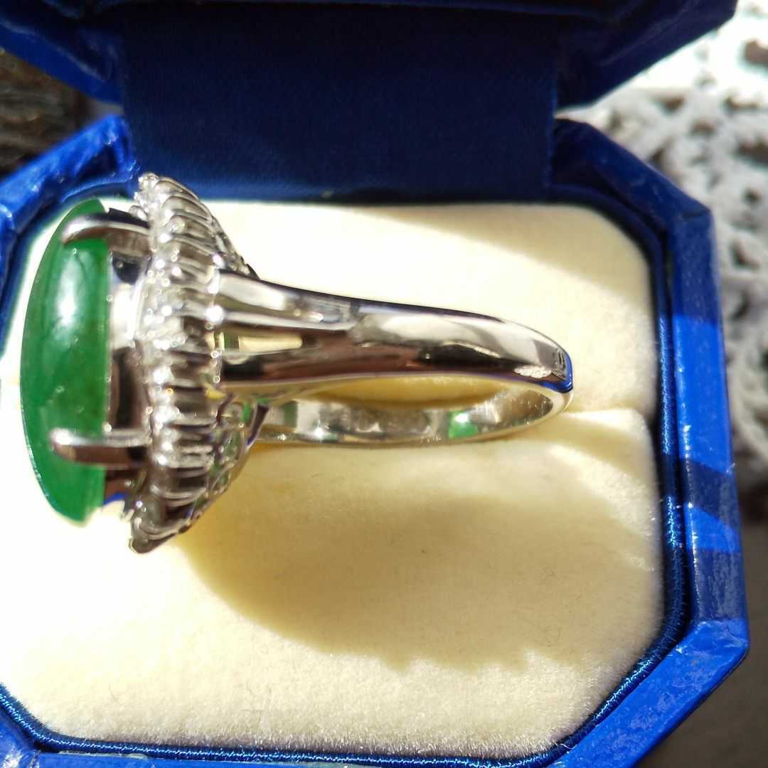 大セール☆翡翠 Pt900ダイヤモンド0.40ct リング | quesco.co.th