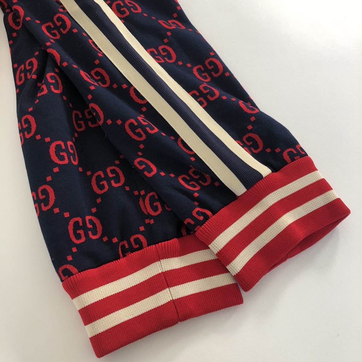 11b23《極美品》GUCCI グッチ *GG ジャカード* トラックジャケット