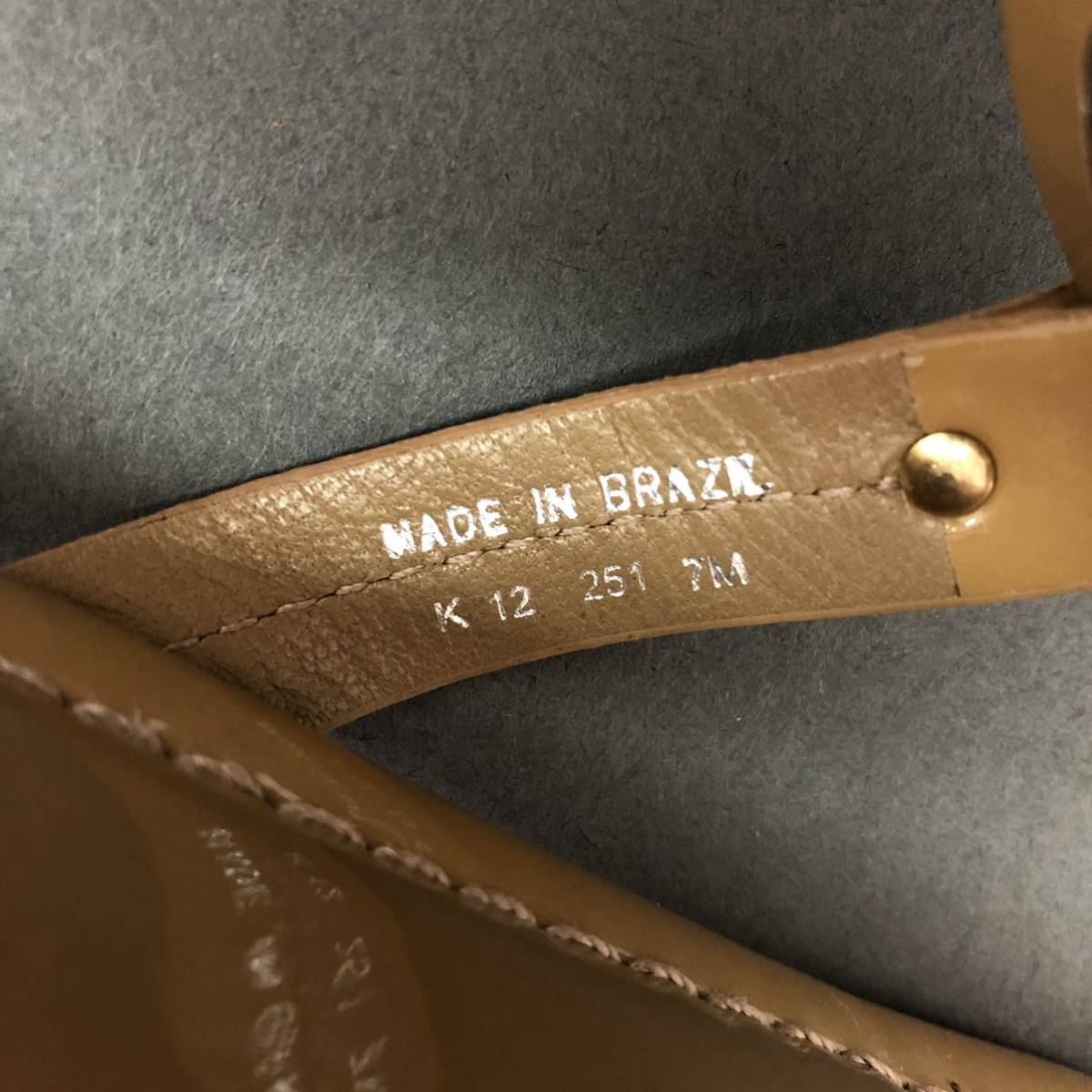 b23《美品》TORY BURCH トリーバーチ ミラーサンダル トングサンダル