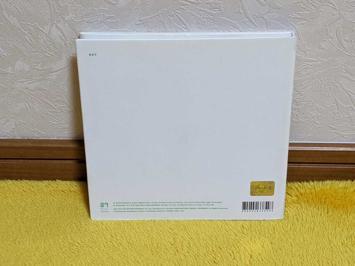 SHINee KEY 韓国盤ソロアルバム 1集 THE FIRST ALBUM FACE White Ver 