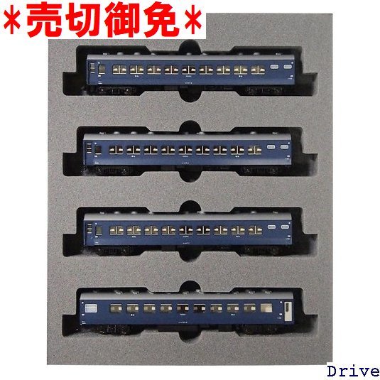 売切御免 KATO 客車 鉄道模型 10-1349 特別企画品 4両セット 増結 音戸 