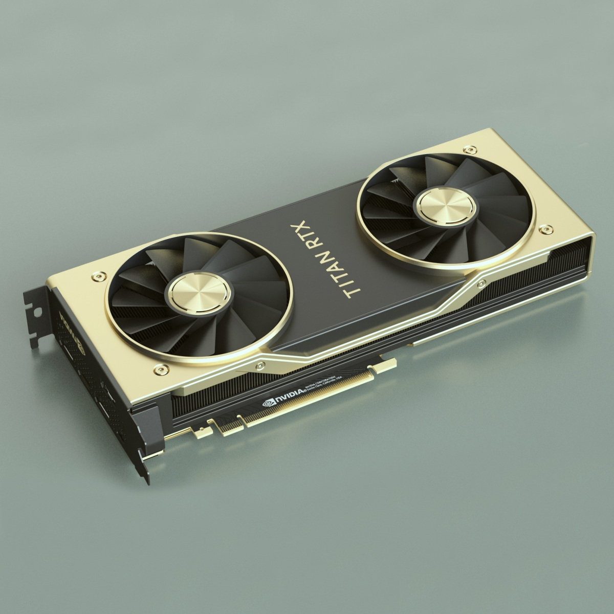 [ б/у ] графическая плата NVIDIA TITAN RTX PCIExp 24GB GDDR6 бесплатная доставка по всей стране 