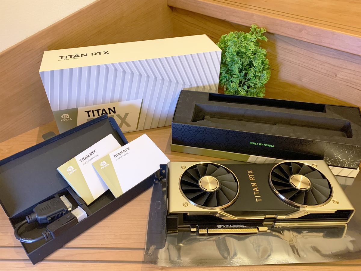 [ б/у ] графическая плата NVIDIA TITAN RTX PCIExp 24GB GDDR6 бесплатная доставка по всей стране 