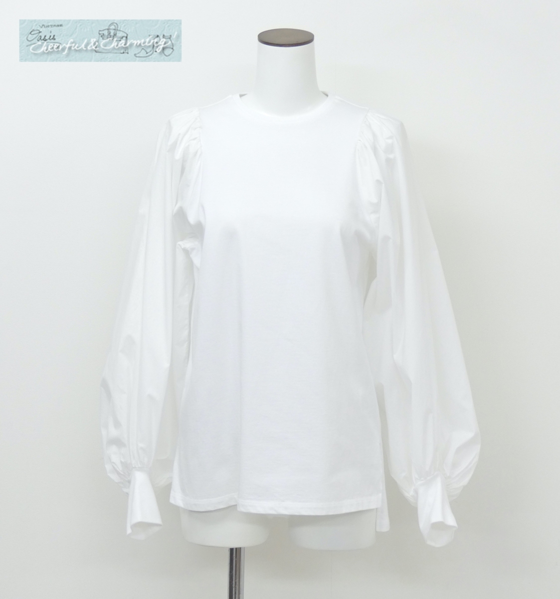 格安販売の 新品 yori ヨリ フリルスリーブブラウス - シャツ/ブラウス ...