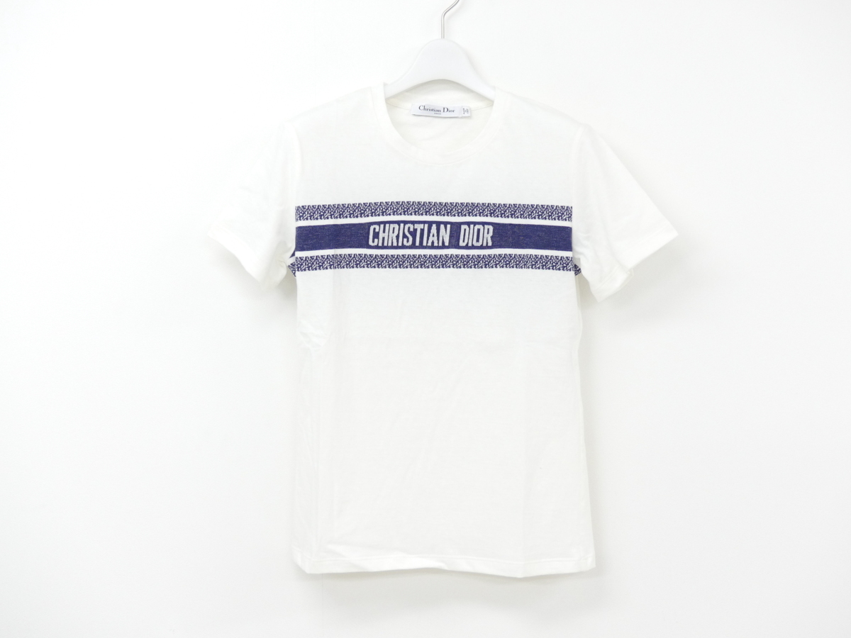Yahoo!オークション - 未使用 Christian Dior Tシャツ XS ホワ