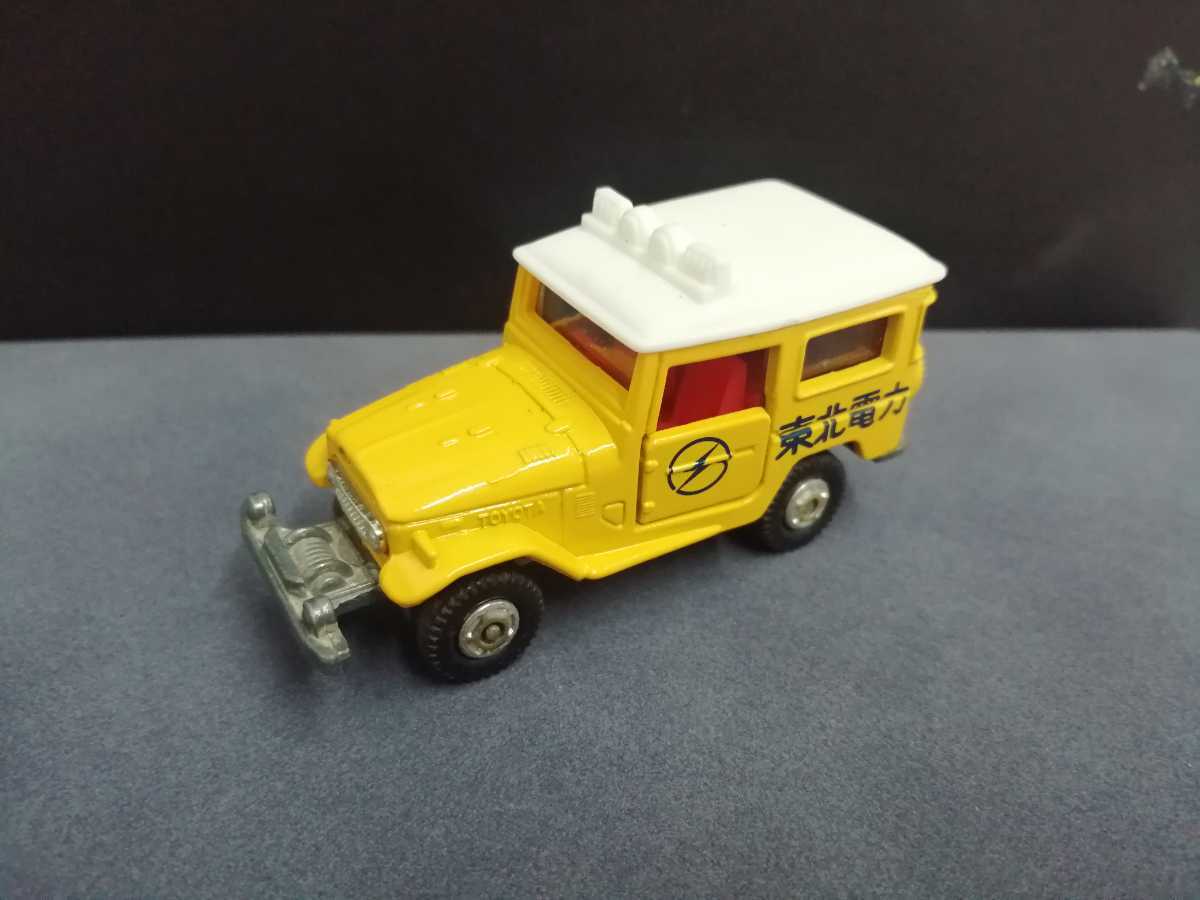 TOMICA トミカ 2 日本製 トヨタ ランドクルーザー 東北電力 kayanhome.com