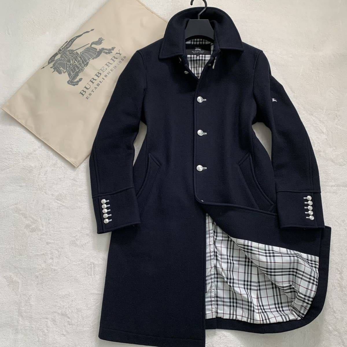 10【極上！カシミヤ】バーバリーブラックレーベル BURBERRY BLACK