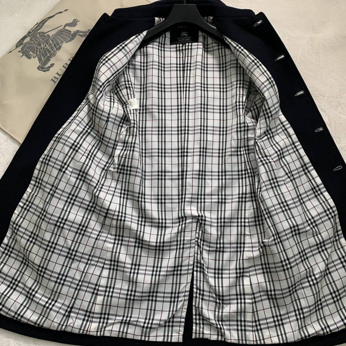 10【極上！カシミヤ】バーバリーブラックレーベル BURBERRY BLACK