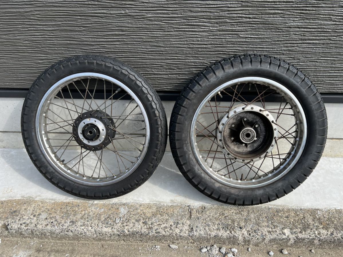 Z1 Z2 72年 最初期 ホイール 前後セット 小刻印 スポークホイール