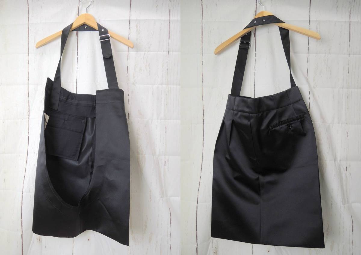 041 COMME des GARCONS コムデギャルソン デザインパンツ S GD-P002 AD2019 MADE IN JAPAN ブラック ポリエステル100%