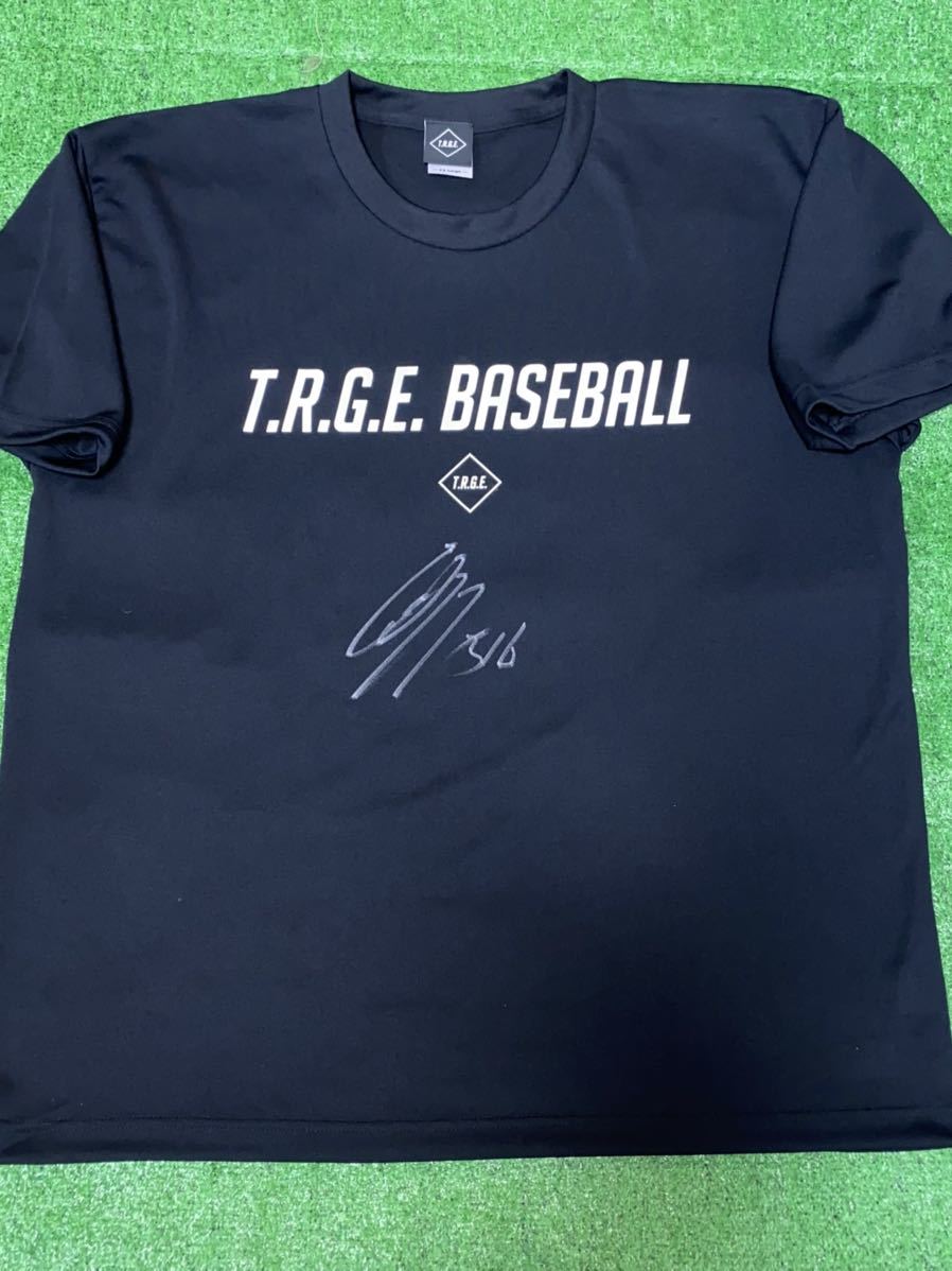 東北楽天イーグルス 16 涌井 直筆サイン入り実使用 T.R.G.E. 東北楽天イーグルス 16 涌井 直筆サイン入り実使用 T.R.G.E.