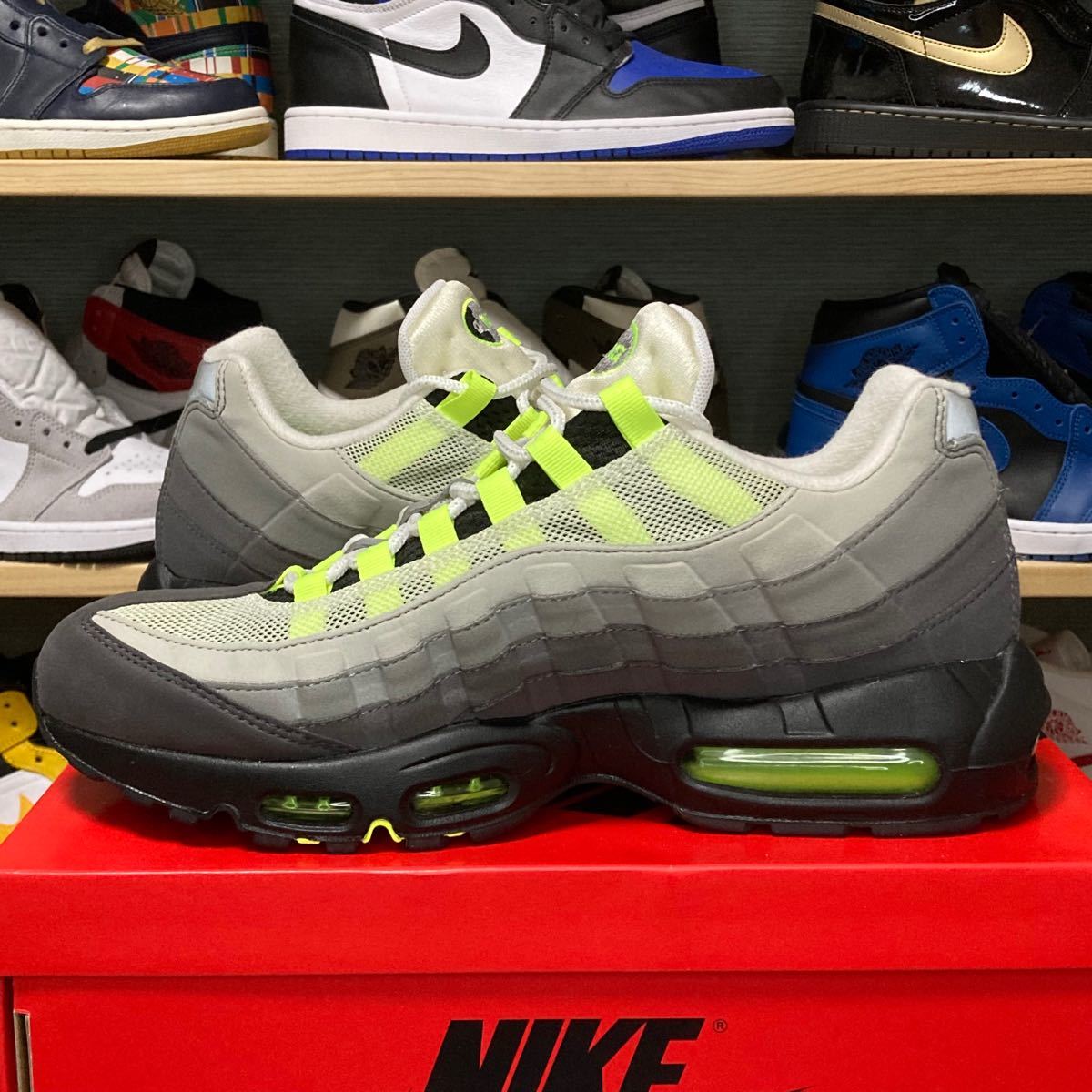 極レア　NIKE AIR MAX 95 OG 28.5cm ナイキ エアマックス95 OG イエローグラデ 2018復刻モデル