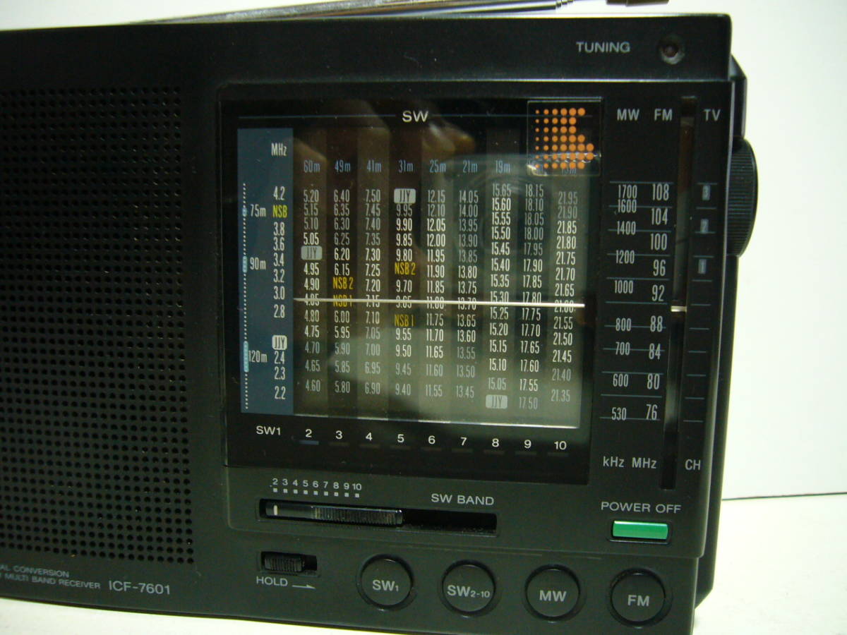 好評再入荷】 SONY ICF-7601 ソニー FM MW SW 12BANDS ラジオ miFMa