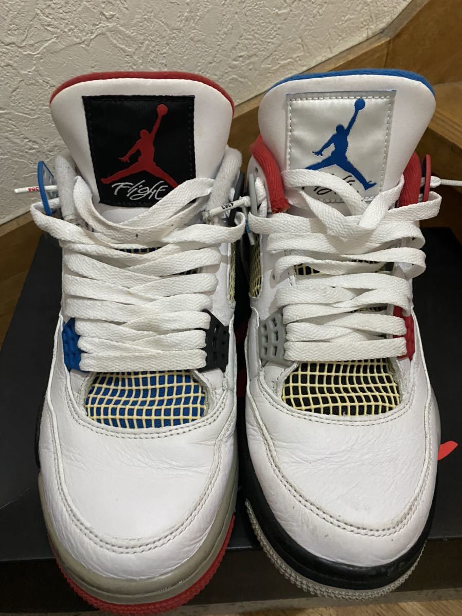 ブランドのアイテムを公式に取扱 NIKE AIR JORDAN 4 RETRO SE WHAT THE 4 ホワイト ナイキ エアジョーダン4 ホワットザフォー AJ4 25.5cm ブランドのアイテムを公式に取扱 NIKE AIR JORDAN 4 RETRO SE WHAT THE 4 ホワイト ナイキ エアジョーダン4 ホワットザフォー AJ4 25.5cm