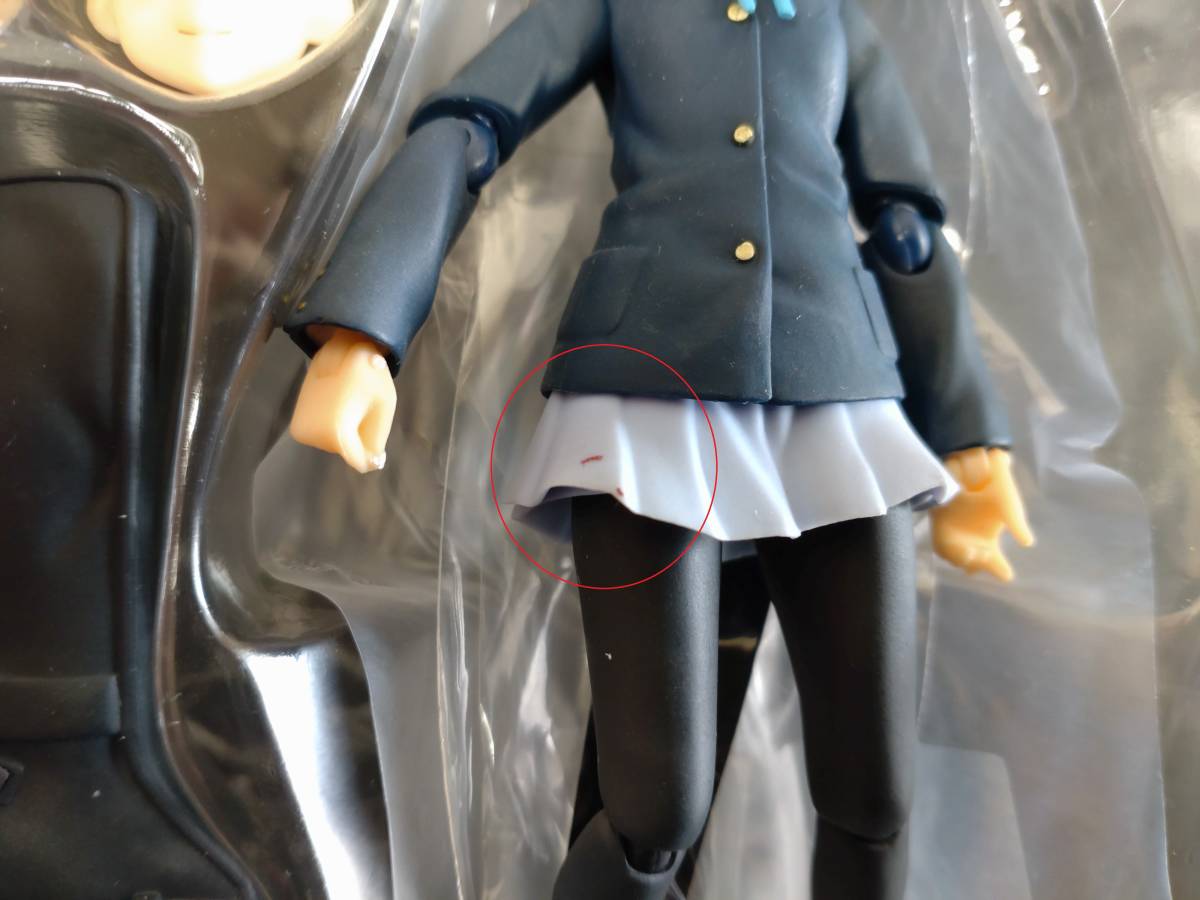 figma けいおん!】figma けいおん! 平沢唯 秋山澪 制服ver. ジャンク