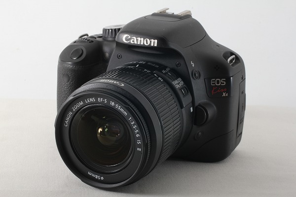 キヤノン Canon EOS Kiss X4 レンズキット ブラック 僅か8596ショット