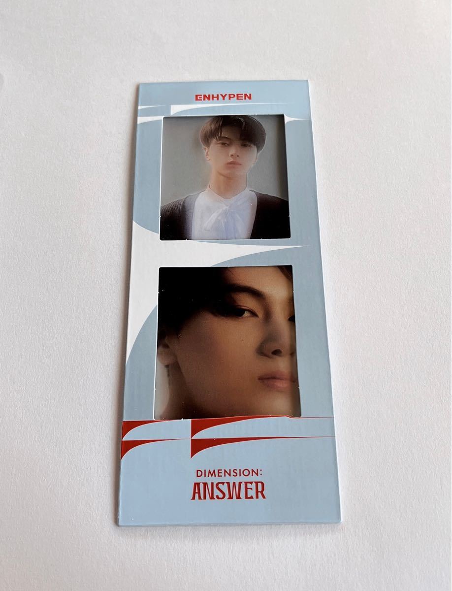 PHOTO BOOKMARK   ENHYPEN JAY DIMENSION:ANSWER リパッケージアルバム