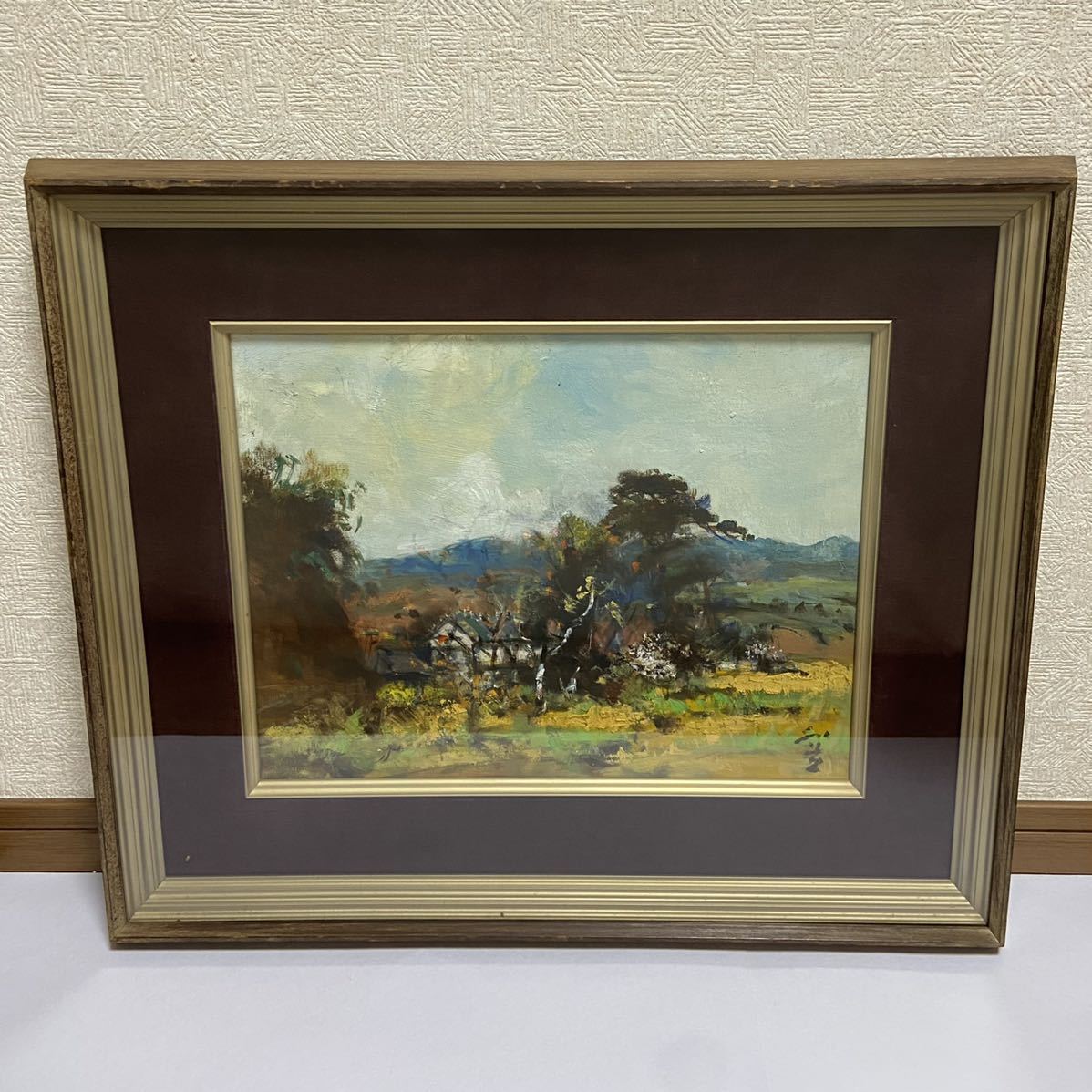 Yahoo!オークション - 作者不明 油絵 風景画 / 正行 61cm×52cm Yahoo!オークション - 作者不明 油絵 風景画 / 正行 61cm×52cm