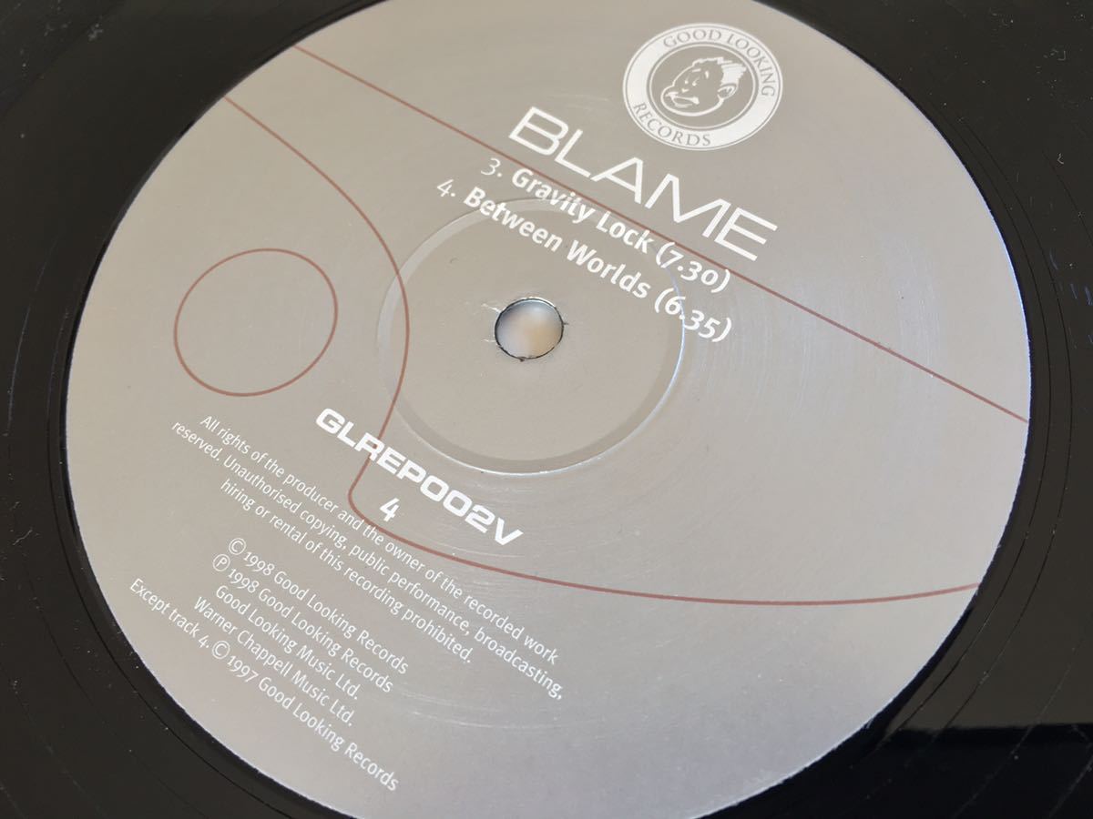 [No entering limitation 2LP]BLAME / BETWEEN WORLDS 2LP GOOD LOOKING RECORDS GLREP002V 98 year LTJ BUKEM lable Release,5000 Press Limited Edition