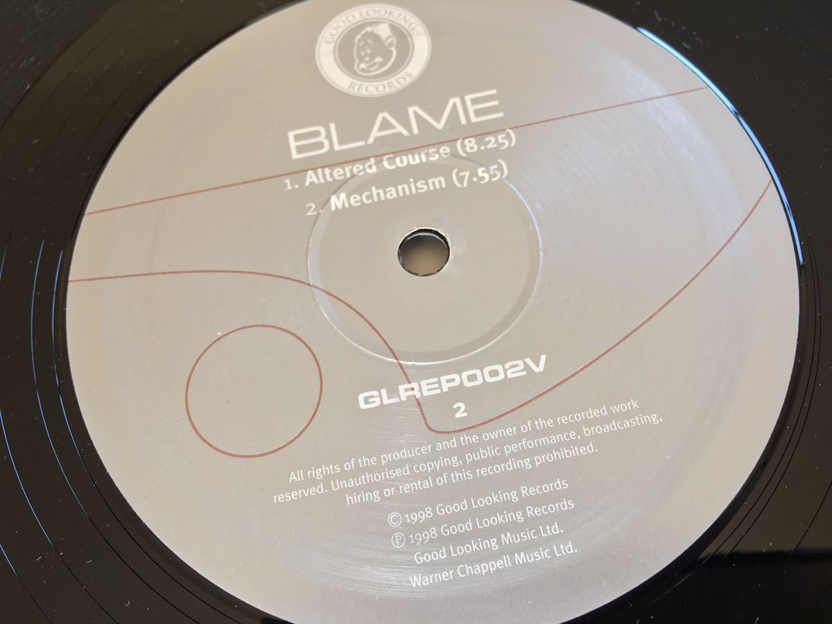 [No entering limitation 2LP]BLAME / BETWEEN WORLDS 2LP GOOD LOOKING RECORDS GLREP002V 98 year LTJ BUKEM lable Release,5000 Press Limited Edition