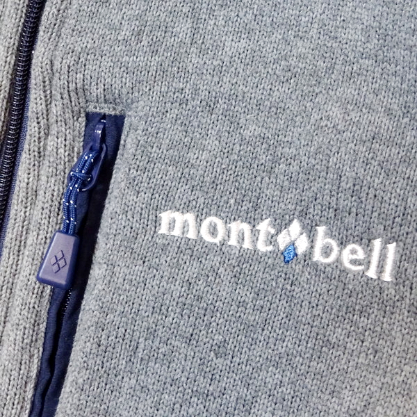 mont-bell モンベル CLIMAPLUS クリマプラスニットジャケット 極美品 size M 1106587 アウトドアウエア_画像6