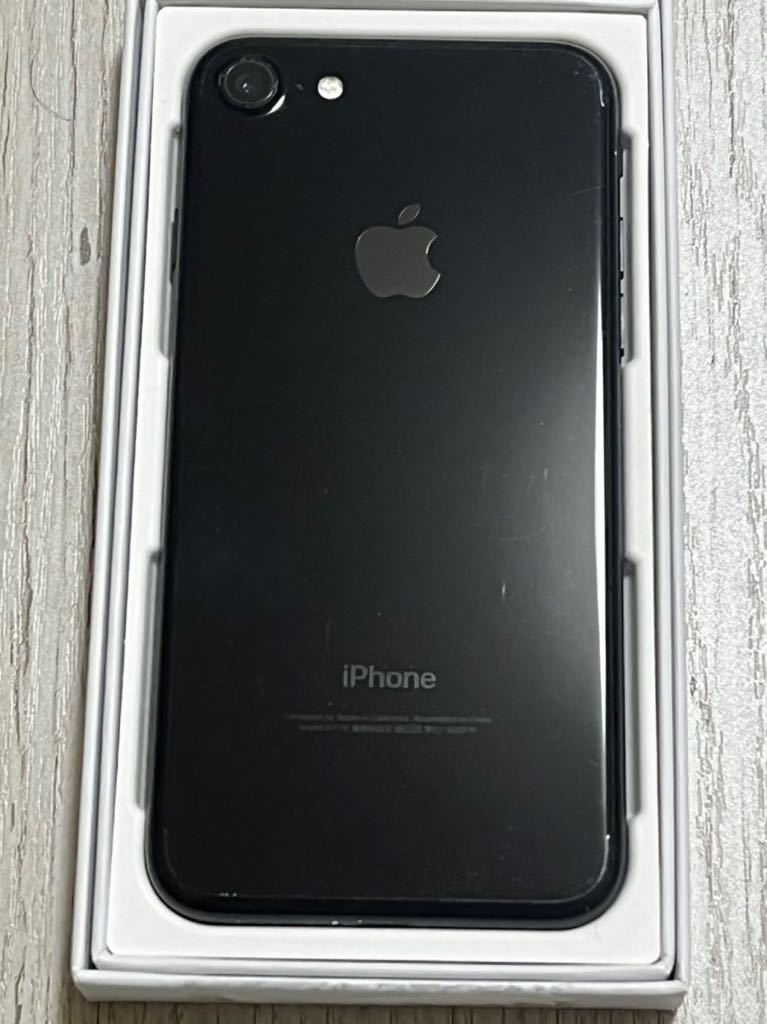 SIMフリー iPhone7 128GB ジェットブラック Apple(国内版SIMフリー 