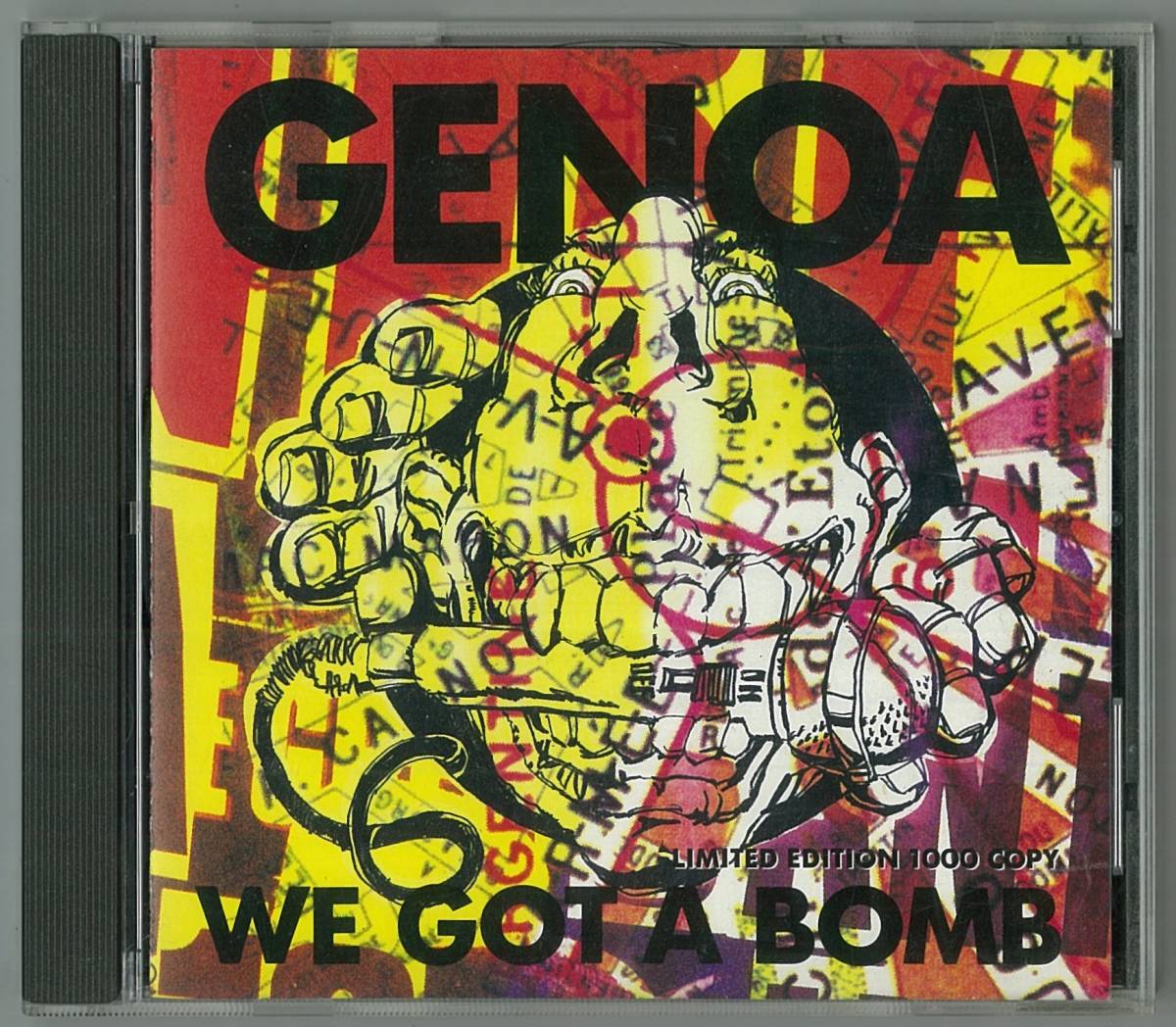 GENOA ／ WE GOT A BOMB　ＣＤ　　検キー THRASH DOOM SHELLSHOCK JURASSIC JADE CASBAH UNITED OUTRAGE_画像1