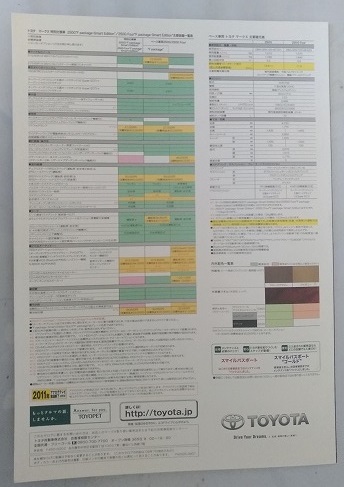 マークX 特別仕様車　250G F Package Smart Edition　(GRX120, GRX125)　車体カタログ　'09年7月　MARK X　古本・送料無料　管理№ 4347 ⑤