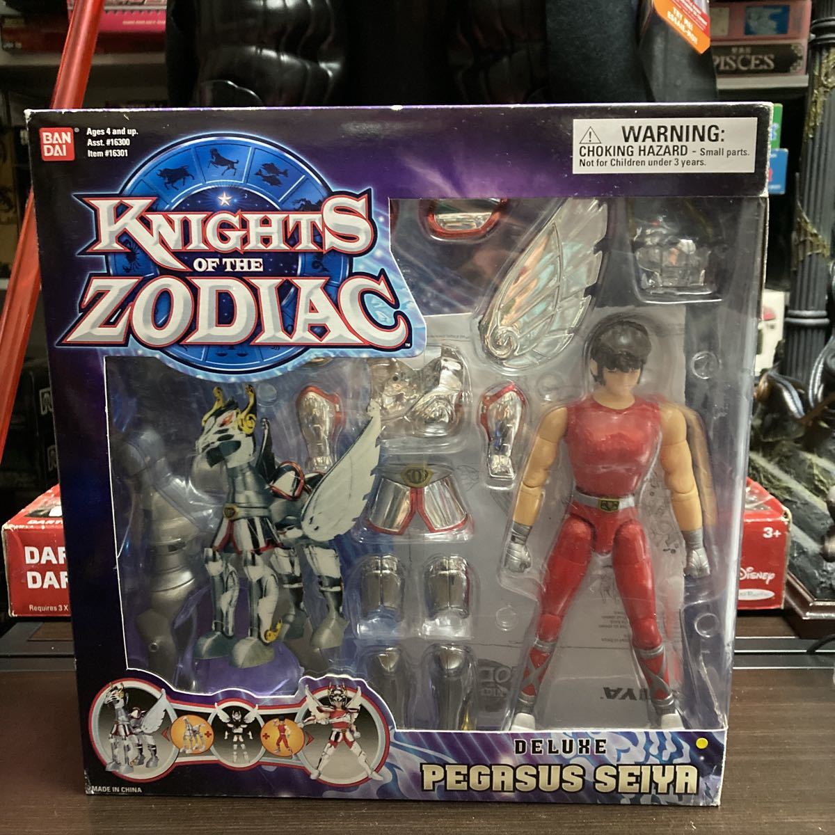 sqho 海外版 アジア 香港バンダイ KNIGHTS OF THE ZODIAC ペガサス星矢