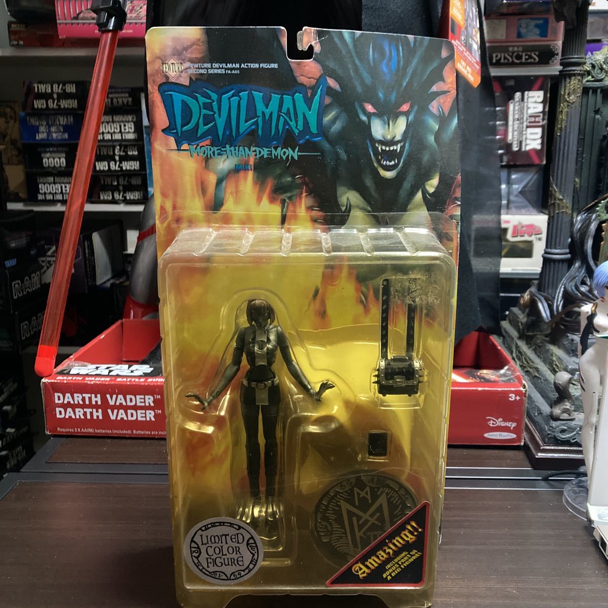 cco[ unopened ] Future model z Devilman action figure Miki 