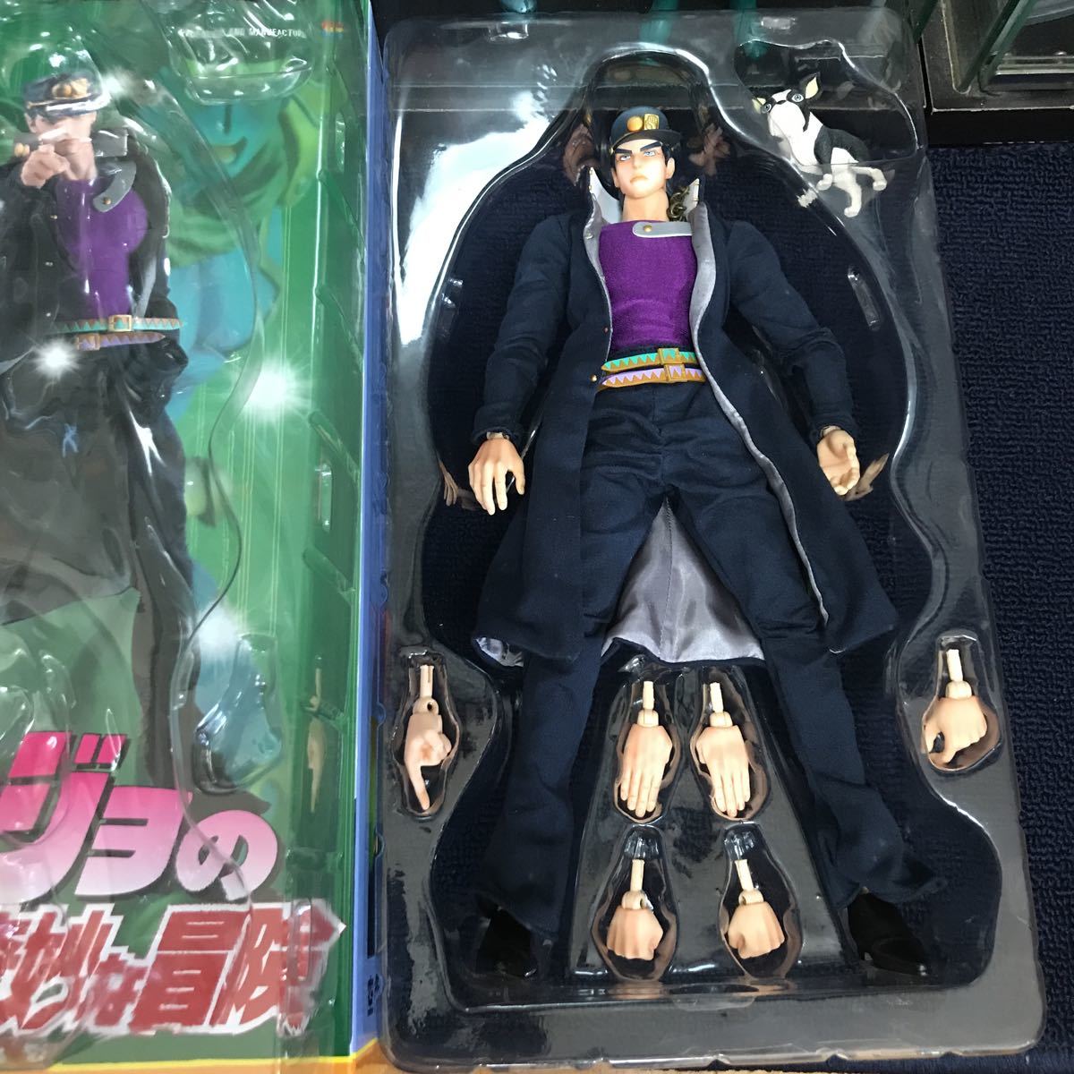 qhooometi com toy real action hero zRAH JoJo's Bizarre Adventure Giorno DIO higashi one-side .. Kujo Jotaro empty article ..5 body set 