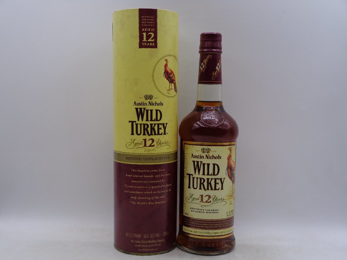 同梱OK商品】WILD TURKEY 12年 ワイルドターキー レッドキャップ