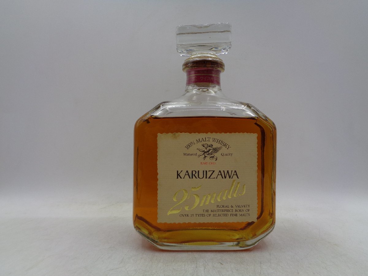 軽井沢 KARUIZAWA 25malt ウイスキー特級 - 通販 - pinehotel.info