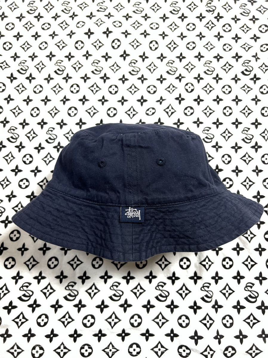 即納豊富な 超レア 90s 紺タグ ステューシー stussy バケットハット