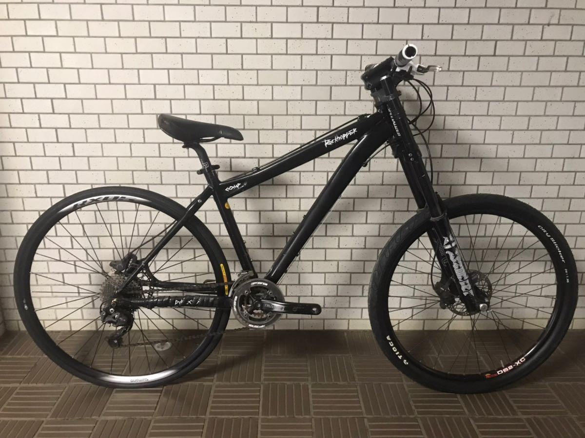 【/引取発送歓迎】スペシャライズド マウンテンバイクMTBDH ROCKHOPPER COMP ダウンヒル/街乗りカスタムベースの車体