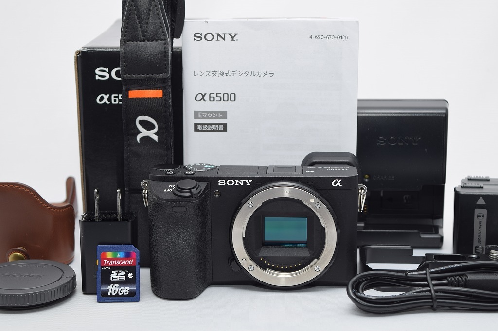 SONY ILCE−6500　α6500　ボディのみ　レンズなし