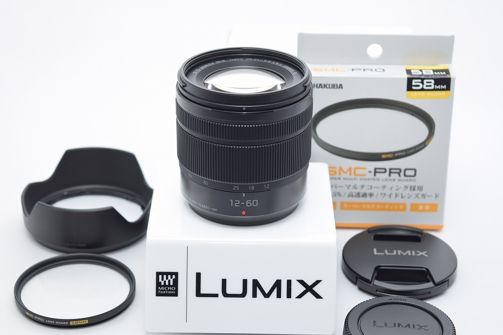 美品☆Panasonic パナソニック LUMIX G VARIO 12-60mm F3.5-5.6 ASPH