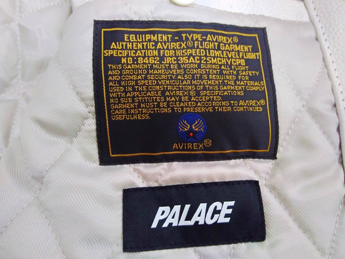美品☆PALACE SKATEBOARDS パレススケートボード AVIREX