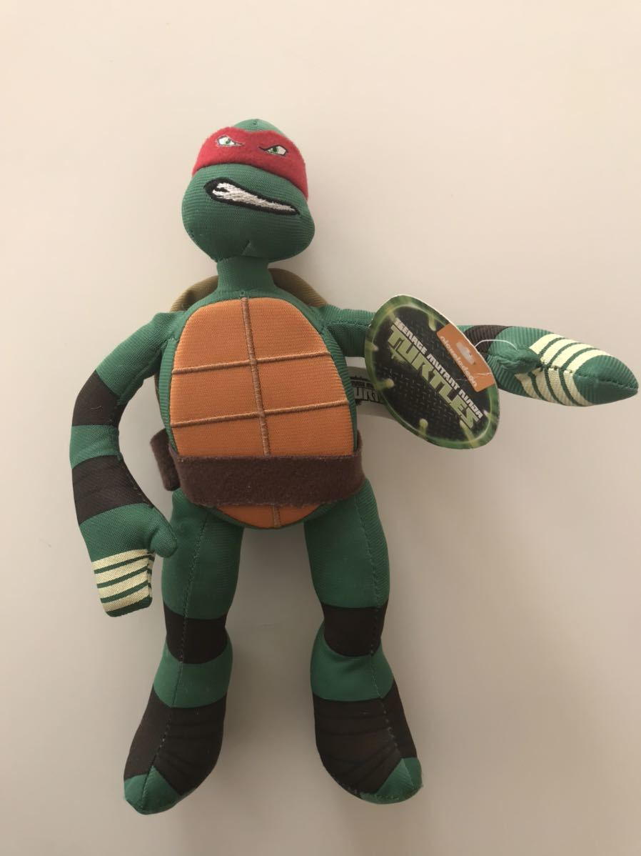 ミュータント・ニンジャ・タートルズ プラッシュドール ぬいぐるみ フィギュア ラファエロ 26cm