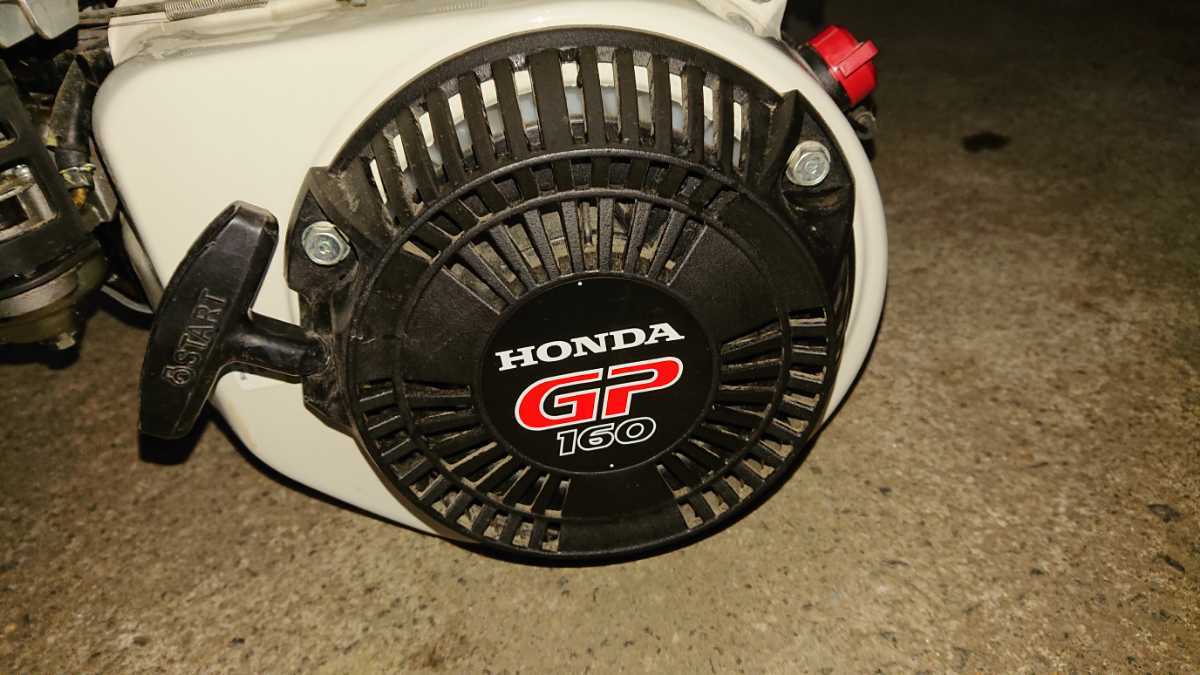 ‎新着20%Off ホンダ GP160 4サイクル エンジン 直動タイプ 19ミリ シャフト 美品 プーリーおまけ付き