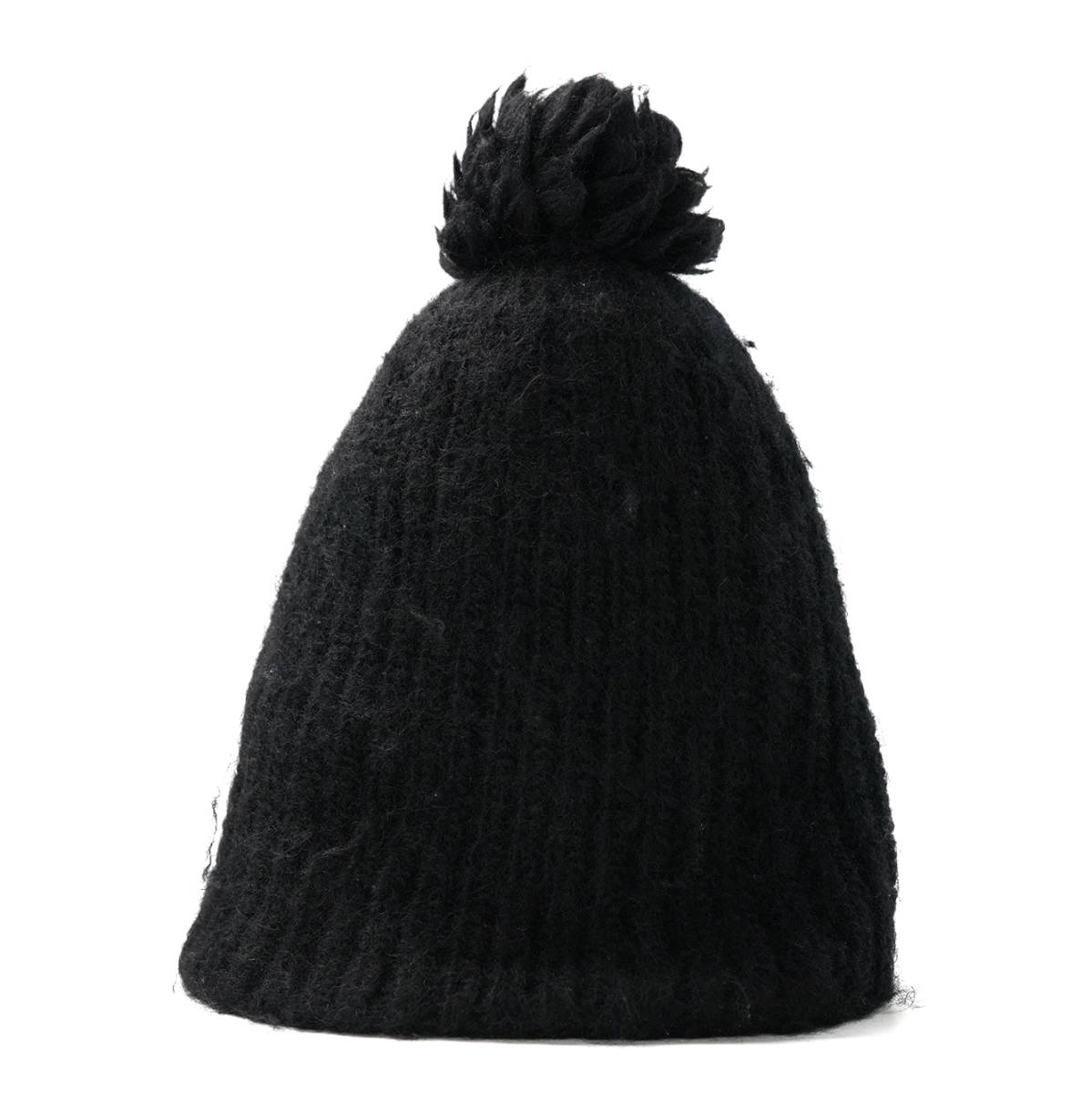 Yohji Yamamoto POUR HOMME ボンボン付き ニットキャップ ウール