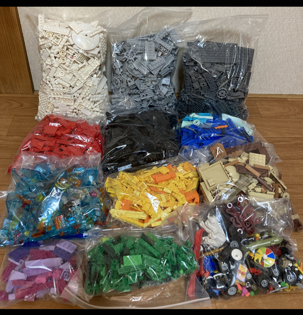 ヤフオク! - LEGO レゴ ブロック バラ パーツ 色々まとめて 約...