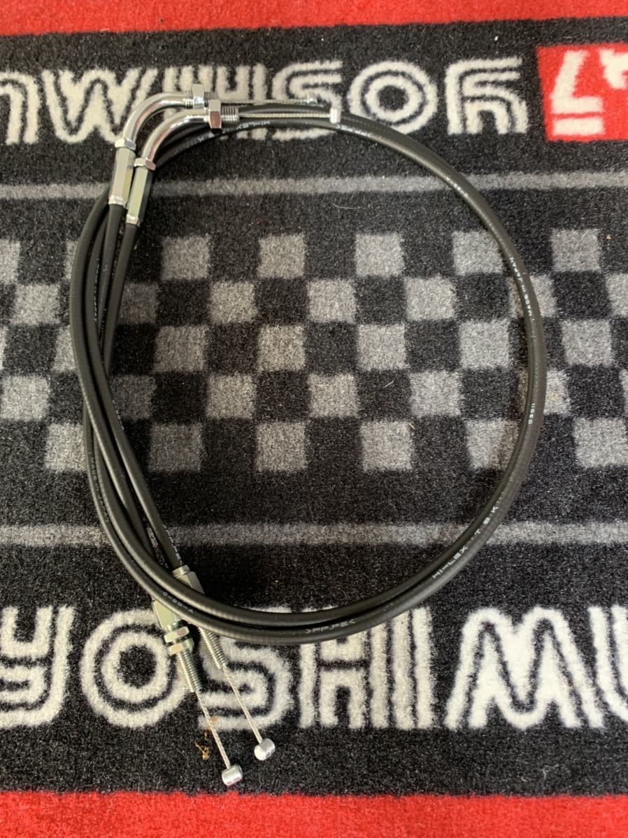 ファクトリーまめしば まめしば ULFスロットルワイヤー アクセルワイヤー 1000mm 検)Z1 Z2 KZ1000MK2 Z1R KZ900 KZ1000 Z750 2
