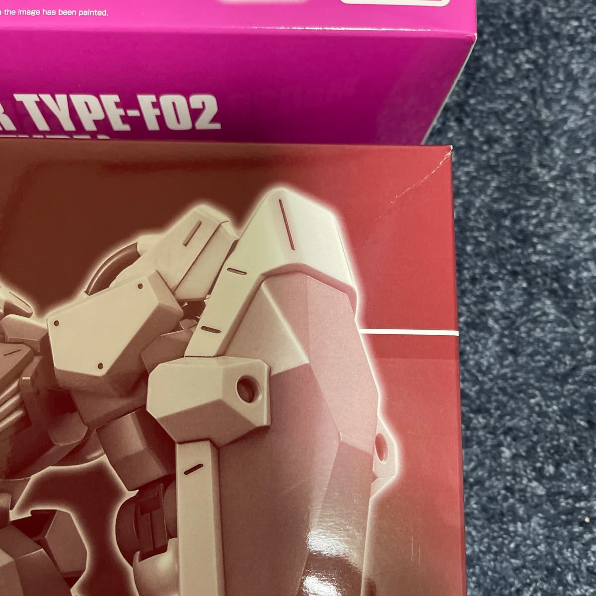 HG メッサーF02型 メッサーF02型指揮官機 プレバン 未組立て 箱 HG メッサーF02型 メッサーF02型指揮官機 プレバン 未組立て 箱