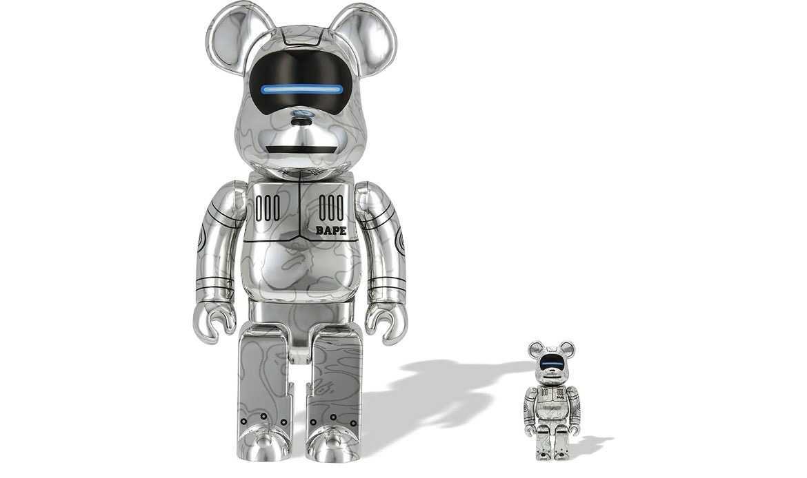 カテゴリー BE@RBRICK SORAYAMA BABY MILO 400% シルバー GqMr1